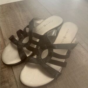 Karen Scott Elegant Black Sandals